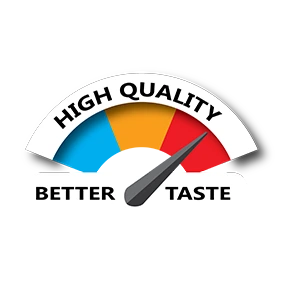High Quality Better Taste Badge